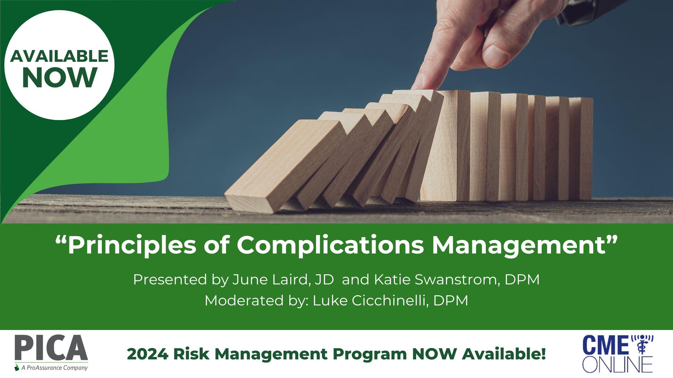 PICA Risk Management Course